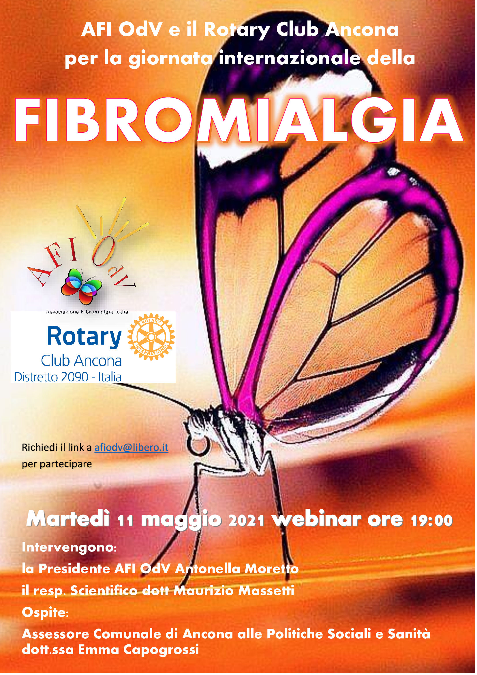 Webinar per la giornata sulla “FIBROMIALGIA”